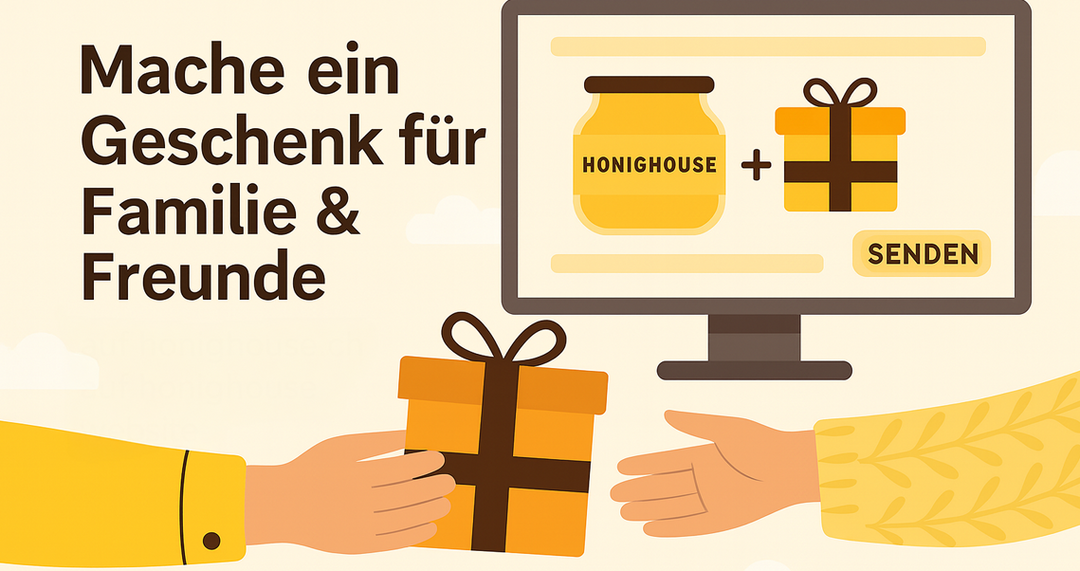 Honig verschenken – eine süße Aufmerksamkeit für Familie und Freunde