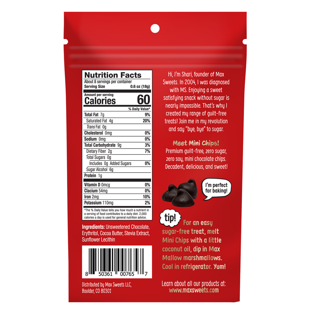 Vegane Schokoladen Chips