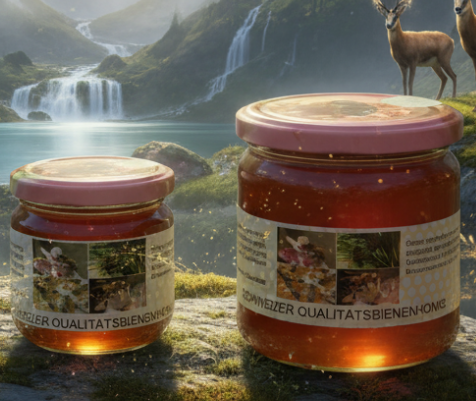 Sommerhonig mit Goldsiegel