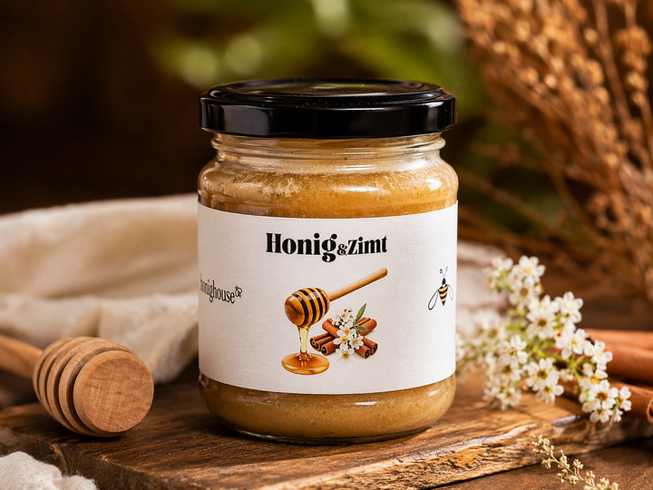 Blütenhonig mit Zimt