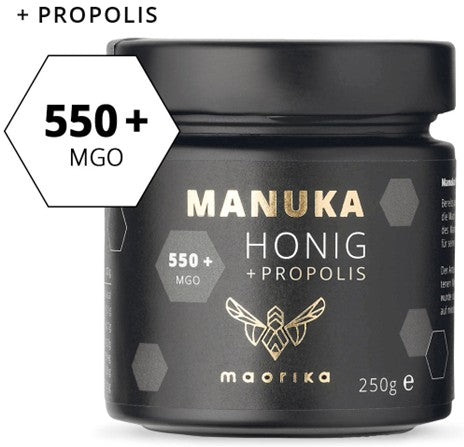 Maorika Manuka Honig mit Propolis MGO 550+