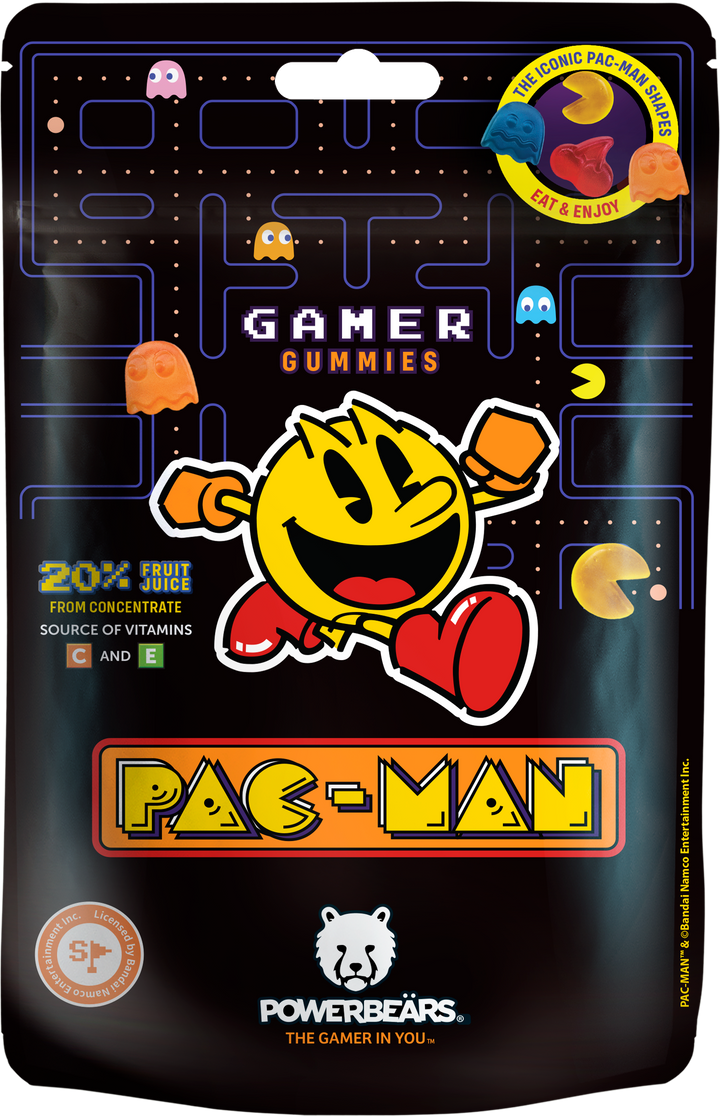 Pac-man Fruchtgummis mit Vit. C und E 125g
