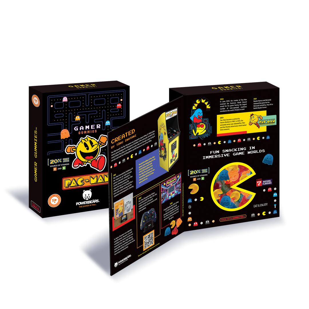 Pac-man Fruchtgummis Geschenkbox 250g