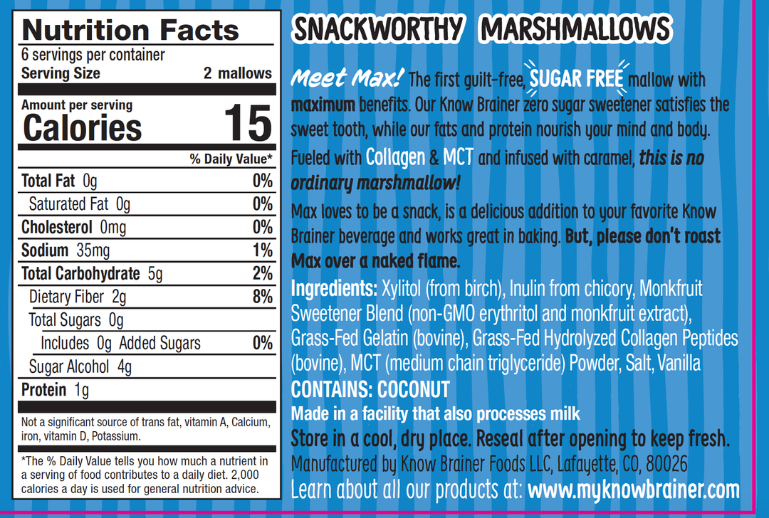 Marshmallow Vanille zuckerfrei - jollychaplin -  - 