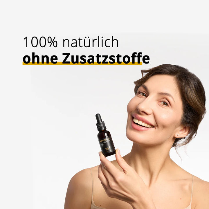 Propolis Tinktur 20% mit Alkohol