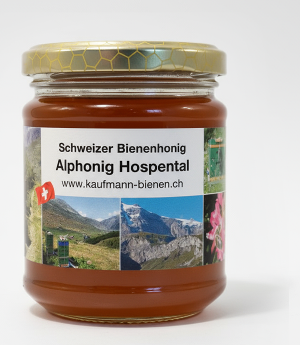 Alpenhonig Hospental Rosen Noten
