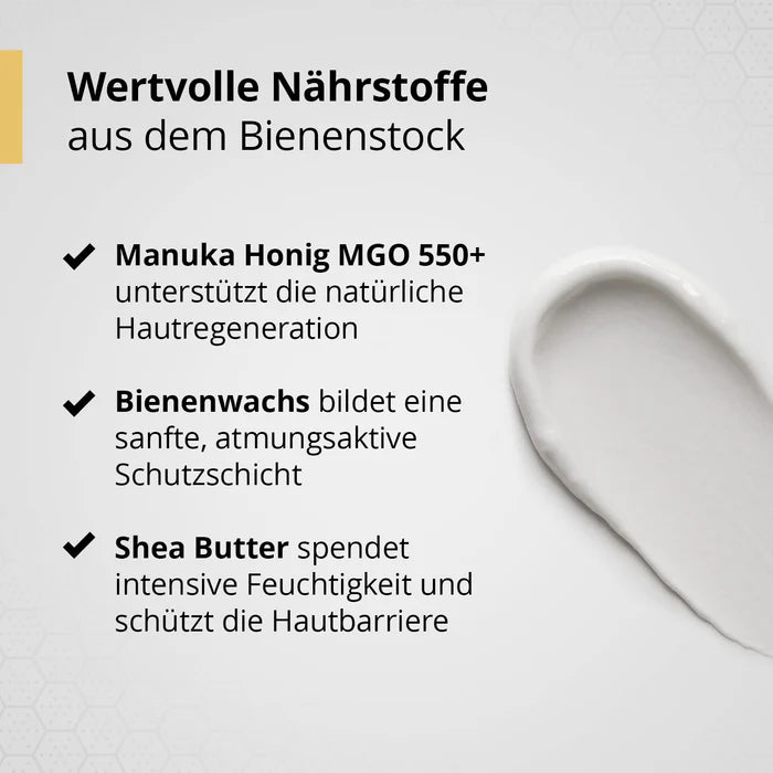 Premium Handcreme mit Manuka Honig MGO 550
