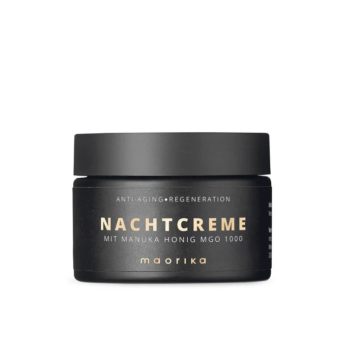 Anti-Falten Nachtcreme mit Manuka Honig MGO 1000