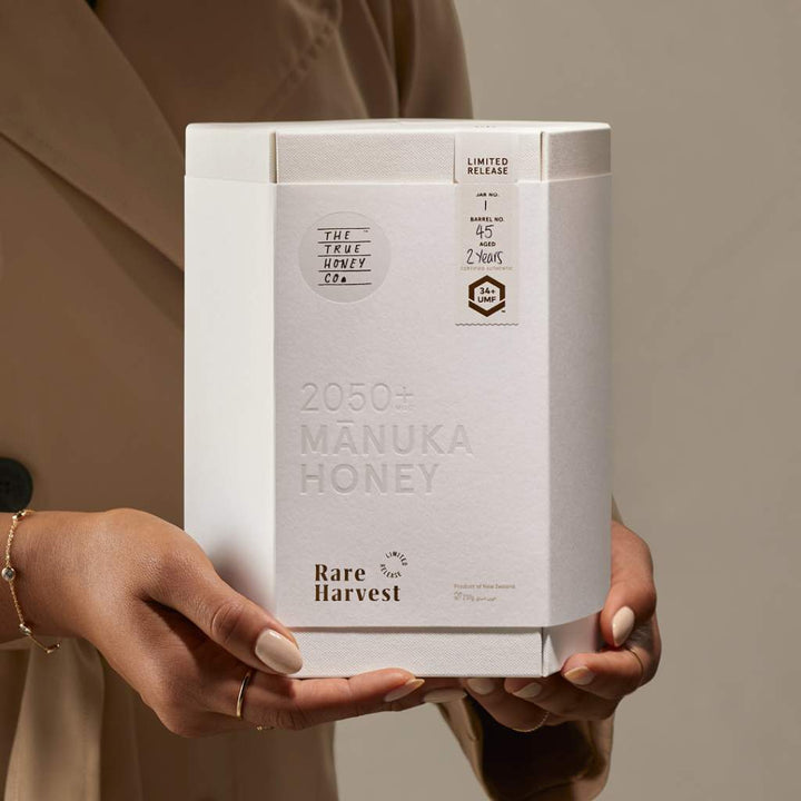 RARE HARVEST MANUKA HONIG MGO 2050+ (UMF 34+) – 230 g