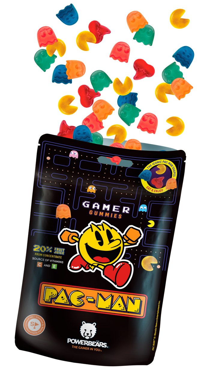 Pac-man Fruchtgummis mit Vit. C und E 125g