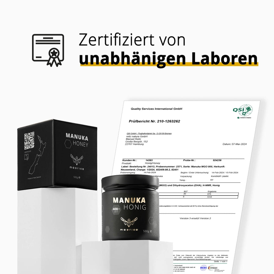 Manuka Honig MGO 550+ DHA 961