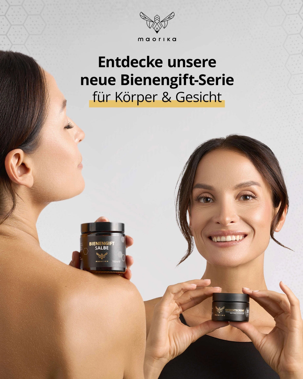 Bienengiftsalbe mit Manuka-Öl 100 ml.